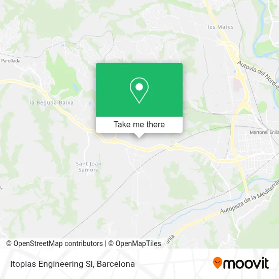 Itoplas Engineering Sl map