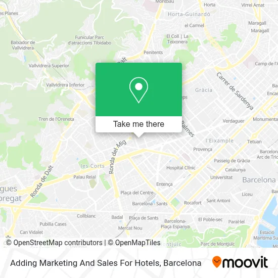 Adding Marketing And Sales For Hotels map