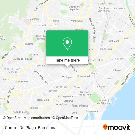 Control De Plaga map