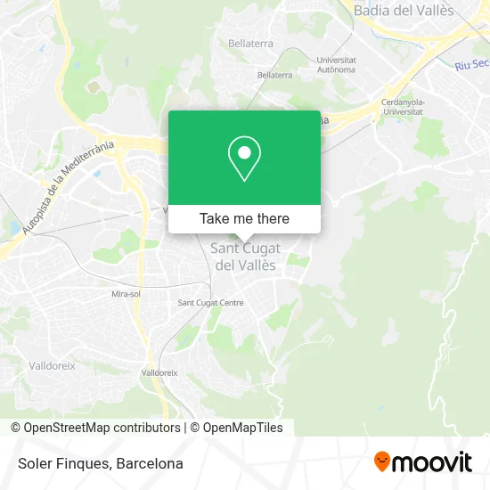 Soler Finques map