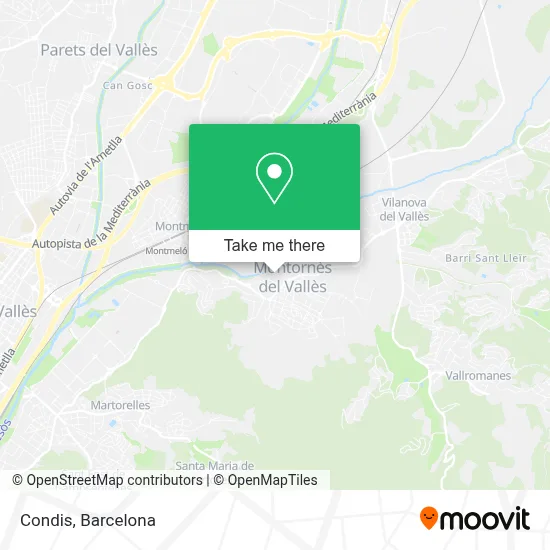 Condis map