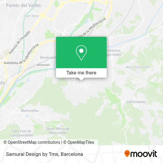 Samurai Design by Tms map