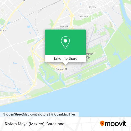 Riviera Maya (Mexico) map
