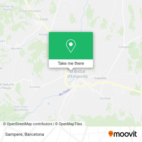 Sampere map