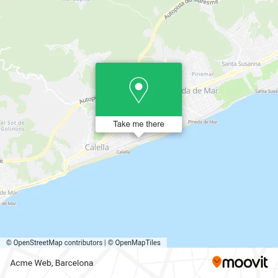 Acme Web map