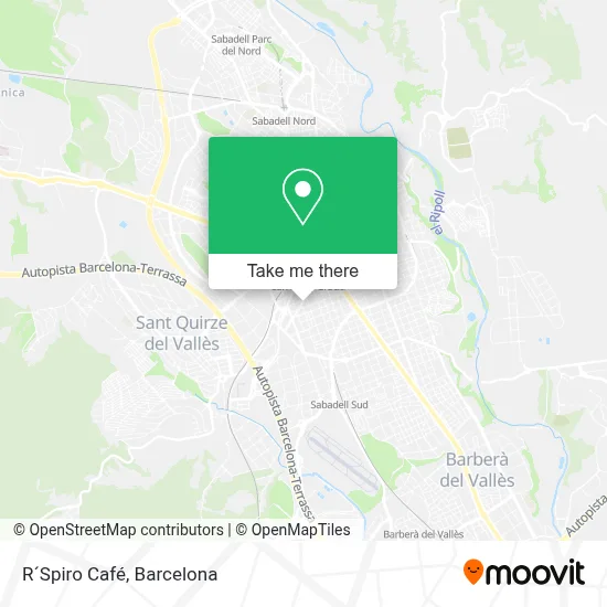 R´Spiro Café map