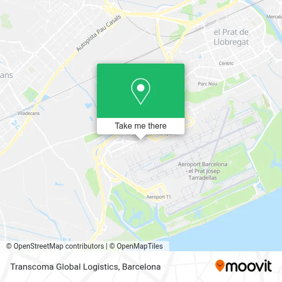 Transcoma Global Logistics map