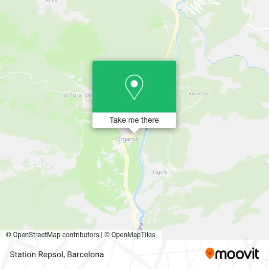 Station Repsol map