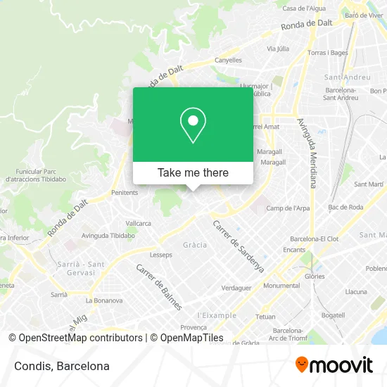 Condis map