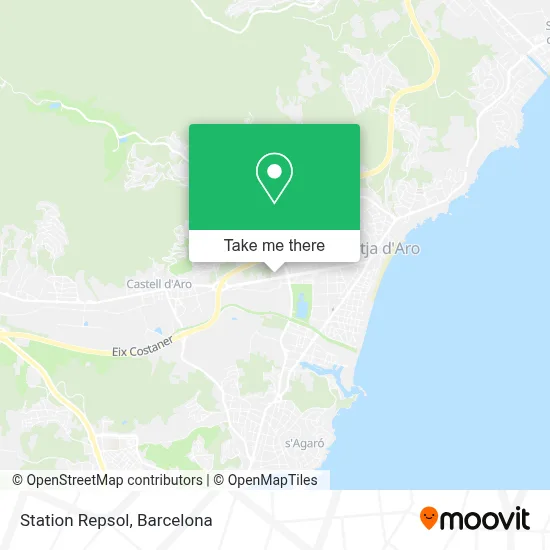 Station Repsol map