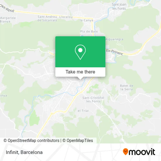 mapa Infinit