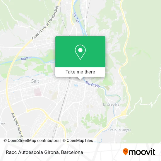 Racc Autoescola Girona map