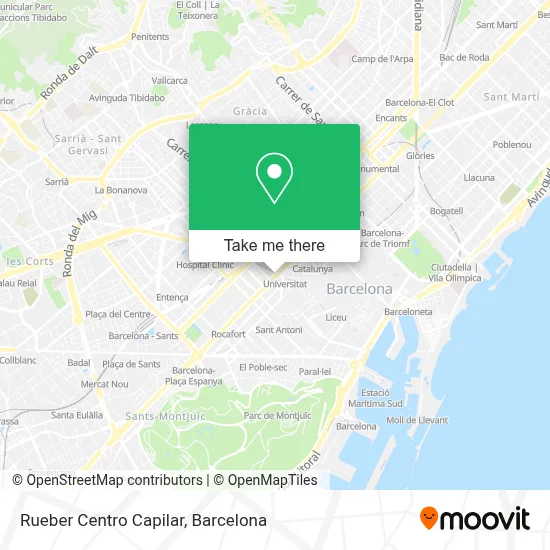 Rueber Centro Capilar map