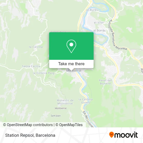 Station Repsol map