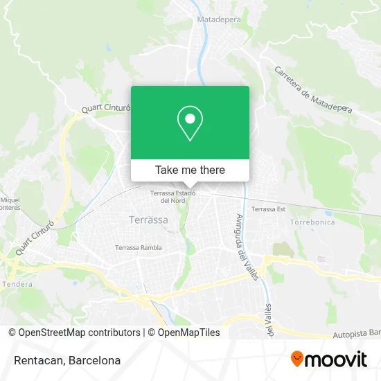 Rentacan map