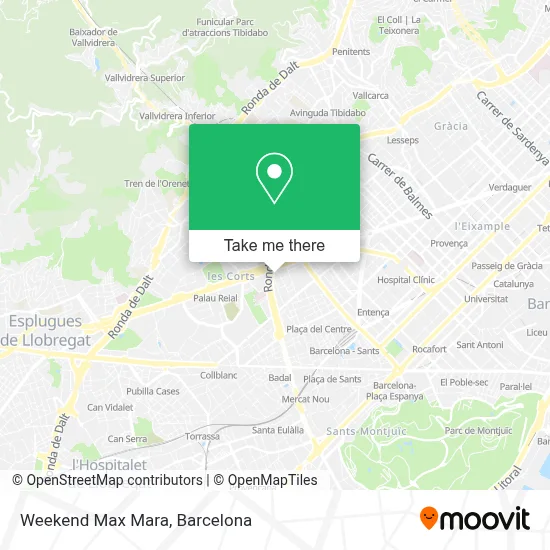 Weekend Max Mara map