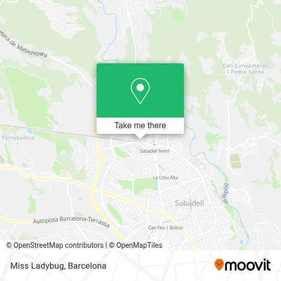 Miss Ladybug map