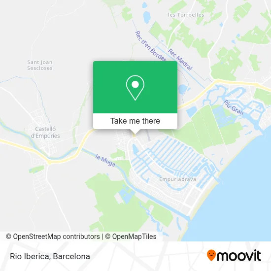 Rio Iberica map