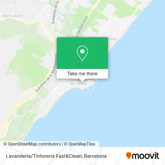 Lavanderia / Tintoreria Fast&Clean map
