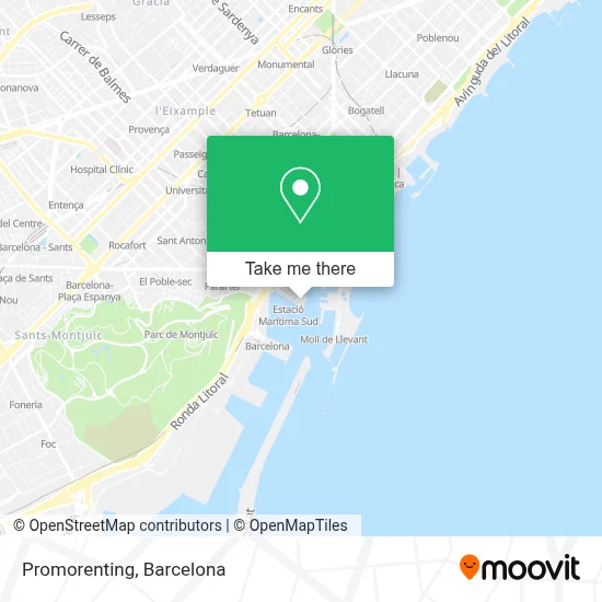 Promorenting map