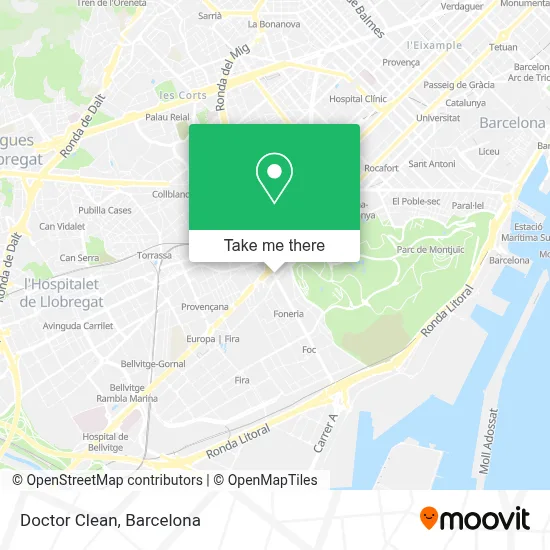 Doctor Clean map