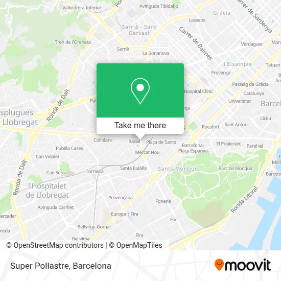 Super Pollastre map