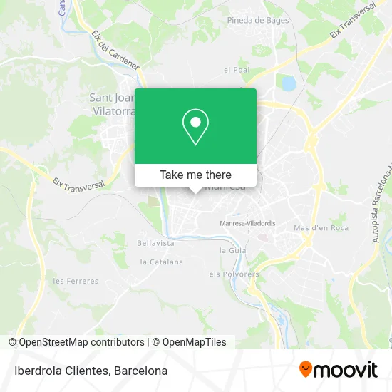 Iberdrola Clientes map