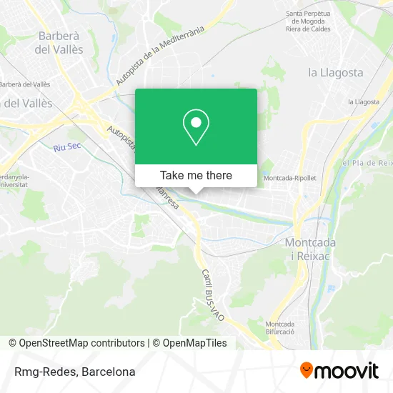 Rmg-Redes map