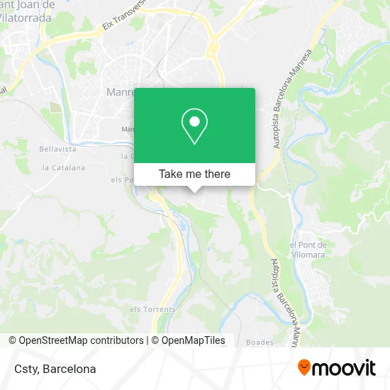 Csty map