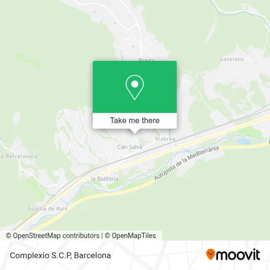 Complexio S.C.P map