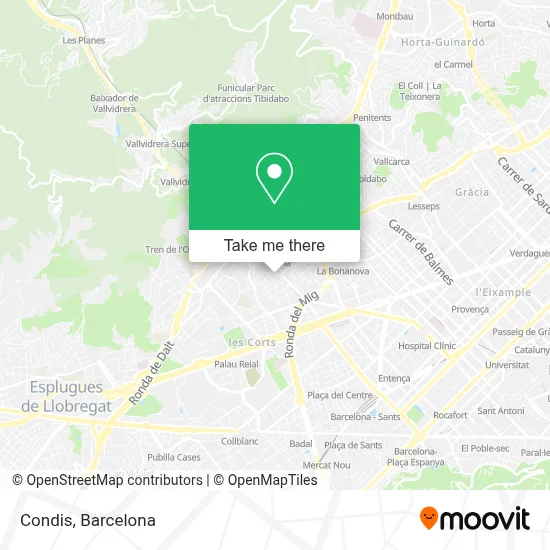 Condis map