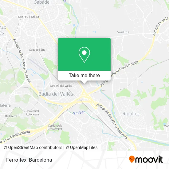 Ferroflex map