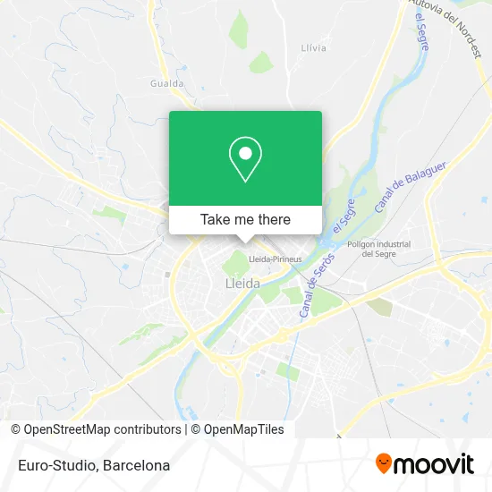 Euro-Studio map