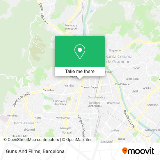 Guns And Films map