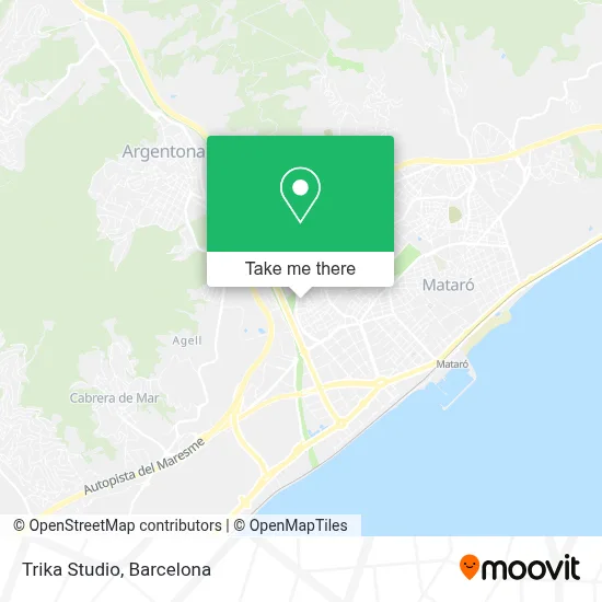 Trika Studio map