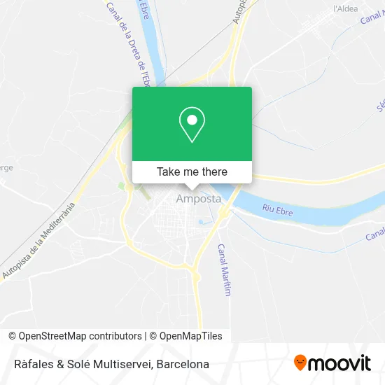 Ràfales & Solé Multiservei map