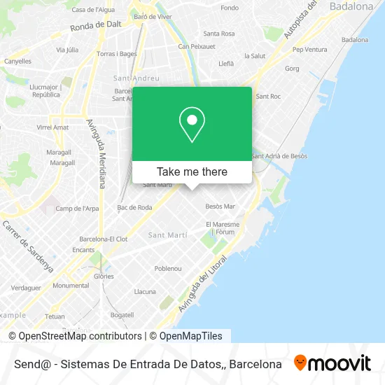 Send@ - Sistemas De Entrada De Datos, map