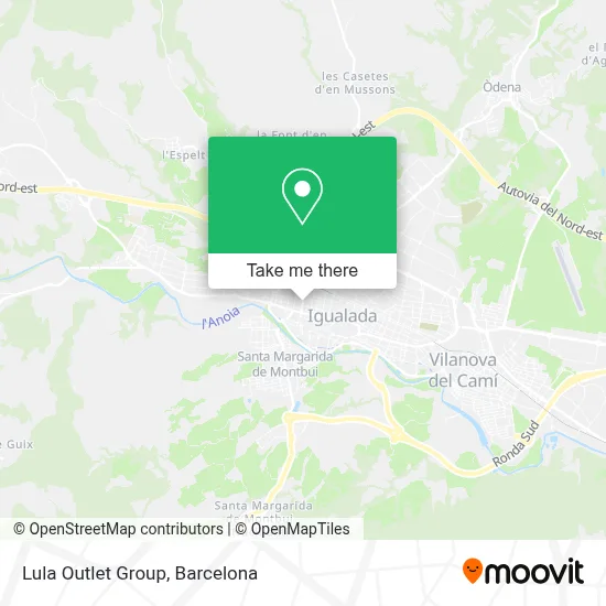 Lula Outlet Group map