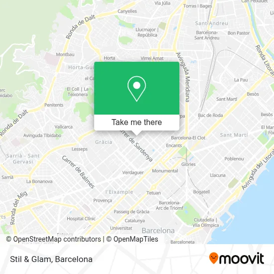 Stil & Glam map