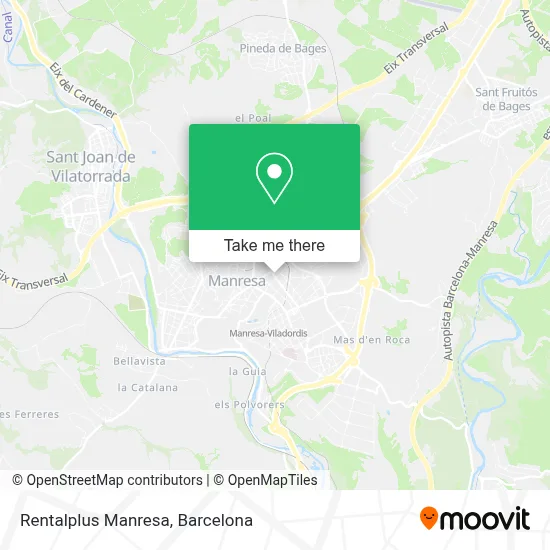 Rentalplus Manresa map