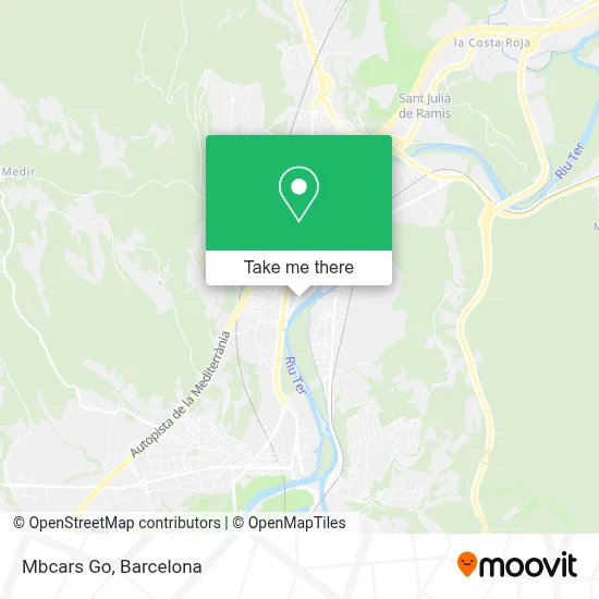 Mbcars Go map