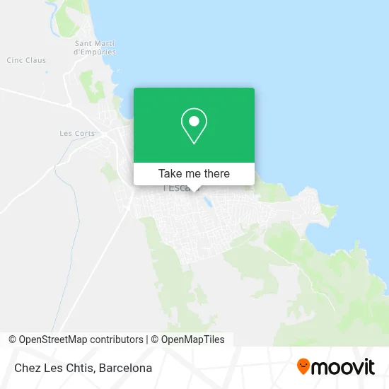 Chez Les Chtis map