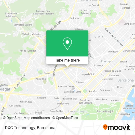 Dxc Technology map