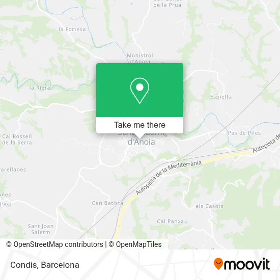 Condis map