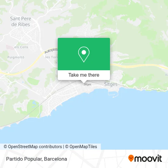 Partido Popular map
