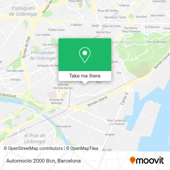Automocio 2000 Bcn map