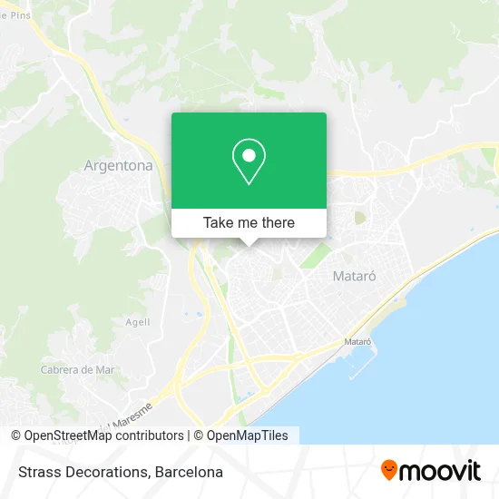 Strass Decorations map
