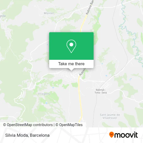 Silvia Moda map