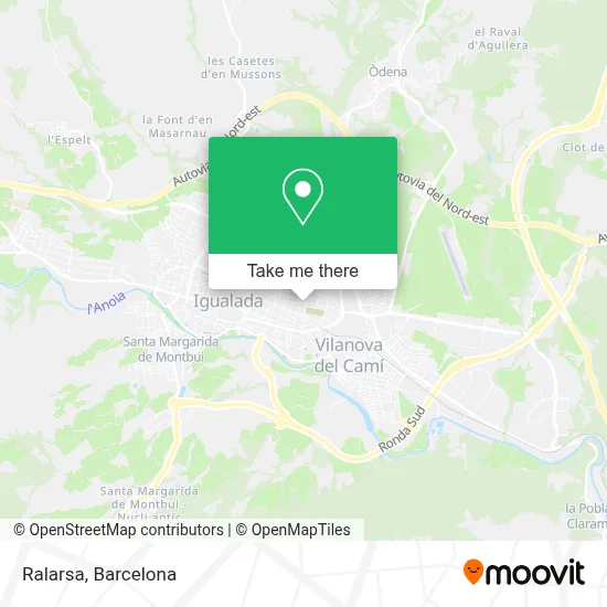 Ralarsa map