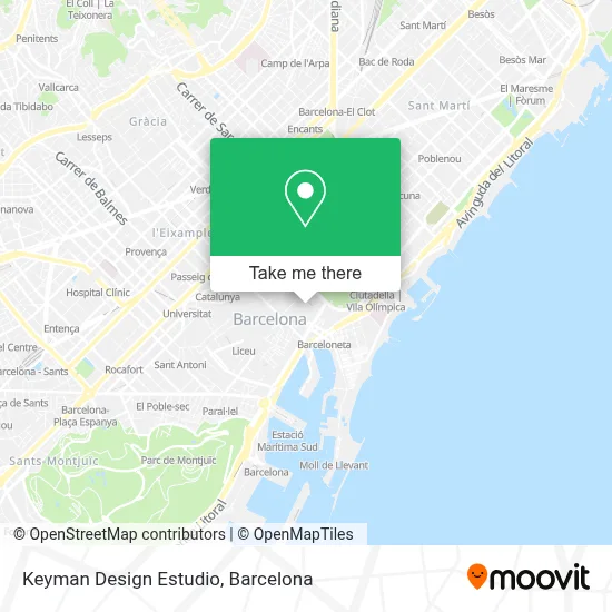 Keyman Design Estudio map